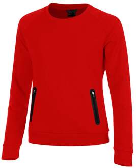 Craft Crew Sweatshirt Dames-Rood