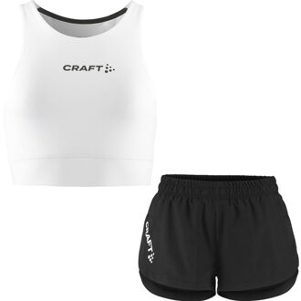 Craft Crop Short Set Dames wit
