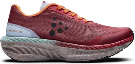Craft Endurance Trailschoen Dames-Rood,Lichtblauw - 37.5,38,38 3/4,39.5,40,40 3/4,41.5,42
