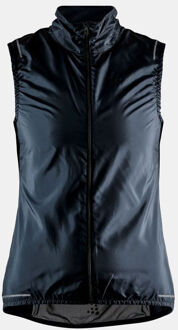 Craft Essence Light Wind Vest Dames Zwart - XL