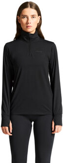 Craft Flow 1/2-Zip Longsleeve Dames donkergrijs - M