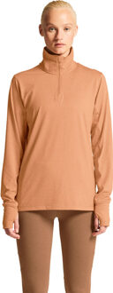 Craft Flow 1/2-Zip Longsleeve Dames oranje