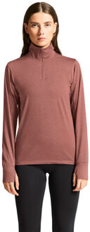 Craft Flow 1/2-Zip Longsleeve Dames roze - XS