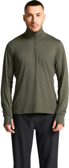 Craft Flow 1/2-Zip Longsleeve Heren groen - 2XL