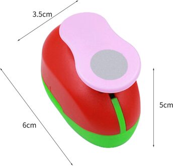 Craft Gat Cirkel Punch Handgemaakte Scrapbook Papier Puncher Verschillende Grootte Van Scrapbooking Stoten Crafting Ontwerpen Kantoorbenodigdheden 16 mm