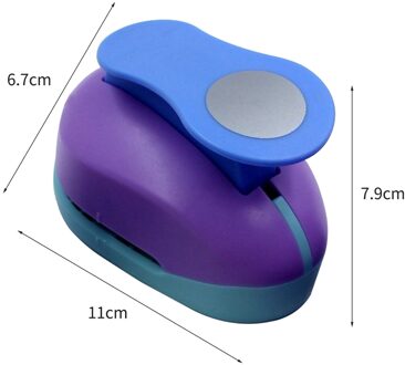 Craft Gat Cirkel Punch Handgemaakte Scrapbook Papier Puncher Verschillende Grootte Van Scrapbooking Stoten Crafting Ontwerpen Kantoorbenodigdheden 50 mm