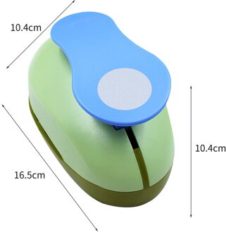 Craft Gat Cirkel Punch Handgemaakte Scrapbook Papier Puncher Verschillende Grootte Van Scrapbooking Stoten Crafting Ontwerpen Kantoorbenodigdheden 75 mm