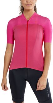 Craft Hale Glow Jersey W Fietsshirt Dames - Fame/Bright Red