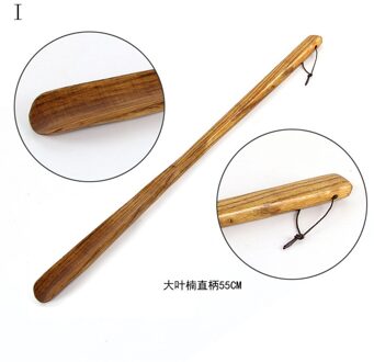 Craft Houten Schoenlepel Professionele Houten Lange Steel Schoenlepel Lifter Shoehorn