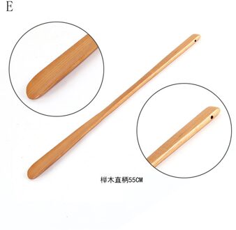 Craft Houten Schoenlepel Professionele Houten Lange Steel Schoenlepel Lifter Shoehorn