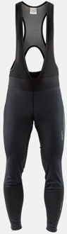 Craft Ideal Pro Wind Bib Shorts Heren, black Maat XXL