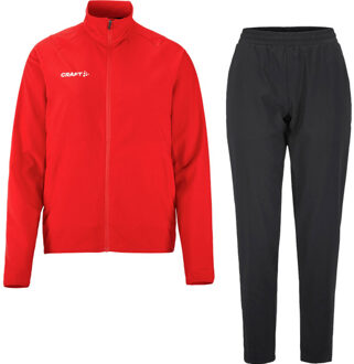 Craft Jack Broek Set Dames rood