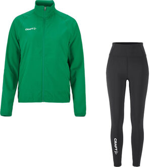 Craft Jack Legging Set Dames groen