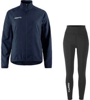 Craft Jack Legging Set Dames navy