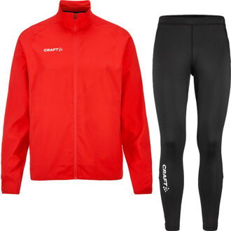 Craft Jack Legging Zip Set Heren rood