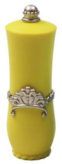 Craft Lippenstift Vormige Naalden Pin Kussen Met 5 Naalden Speldenkussen Draaibare Naald Houder Naaien Tool Accessoires geel