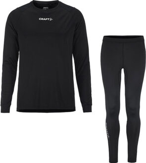 Craft Longsleeve Legging Set Heren zwart