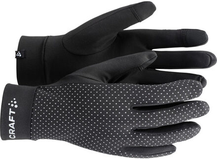 Craft Lumen Fleece Glove 2 zwart/zwart - M