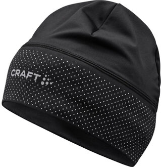 Craft Lumen Fleece Muts 2 zwart/zwart - L-XL