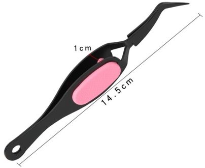 Craft Pincet Crossing Lock Rvs Reverse Grip Precisie Pincet Voor Sieraden Kralen Elektronica Laboratorium Werk zwart