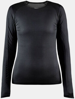 Craft Pro Dry Nanoweight Sportshirt Dames - Black - Maat XS