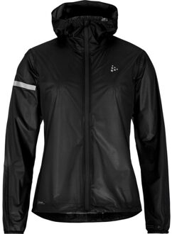Craft Pro Hydro Lightweight Hardshell Jas Dames Zwart - M