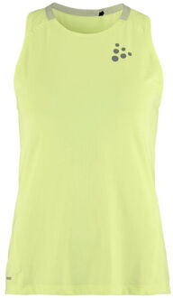 Craft Pro Hypervent Hardloopshirt Dames-Limoen - L,XL