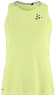 Craft Pro Hypervent Hardloopshirt Dames-Limoen - L