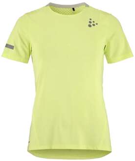 Craft Pro Hypervent Hardloopshirt Dames-Limoen - XL