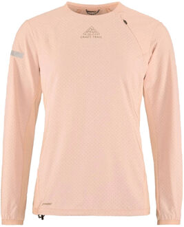 Craft Pro Hypervent Wind 2 Hardloopshirt Dames-Abrikoos - M