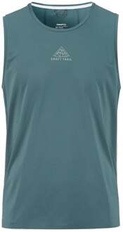 Craft Pro Trail 2 Hardloopshirt Heren petrolblauw - S