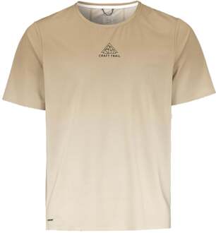 Craft Pro Trail  Hardloopshirt Heren beige - S,M,L,XL,XXL