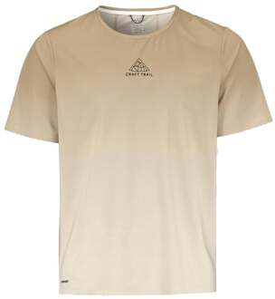 Craft Pro Trail  Hardloopshirt Heren beige - S,XXL