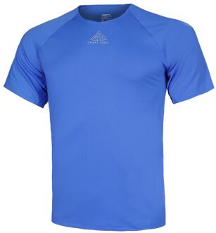 Craft Pro Trail Hardloopshirt Heren blauw - M