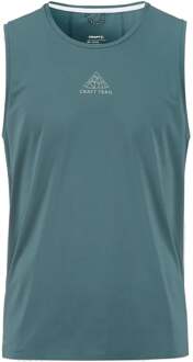 Craft Pro Trail  Hardloopshirt Heren petrolblauw - S,M,L,XL,XXL
