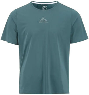 Craft Pro Trail  Hardloopshirt Heren petrolblauw - XXL