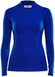 Craft Progress Baselayer Crewneck Longsleeve  Sportshirt - Maat XL  - Vrouwen - donker blauw