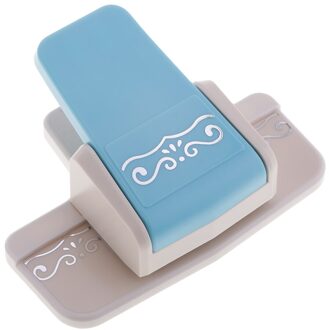 Craft Punch Scroll Patroon Largr Gereedschap Rand Papier Punch Craft Punch Scroll Patroon Largr Gereedschap Rand Papier Punch blauw