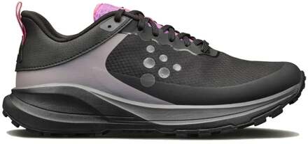 Craft Pure Trail X Trailschoen Dames-Zwart,Mauve - 38