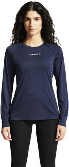 Craft Rush 2.0 Longsleeve T-Shirt Dames navy - M