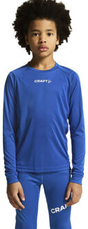 Craft Rush 2.0 Longsleeve T-Shirt Kids blauw - 158