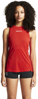 Craft Rush 2.0 Singlet Dames rood - XL