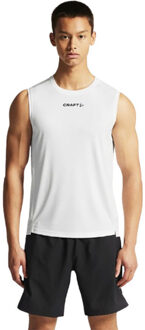 Craft Rush 2.0 Singlet Heren wit - L