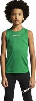 Craft Rush 2.0 Singlet Kids groen - 134