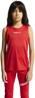 Craft Rush 2.0 Singlet Kids rood - 158