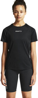 Craft Rush 2.0 T-Shirt Dames zwart - M