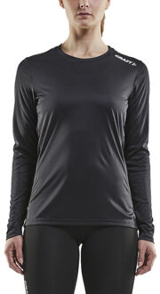 Craft Rush Longsleeve T-Shirt Dames zwart - XL