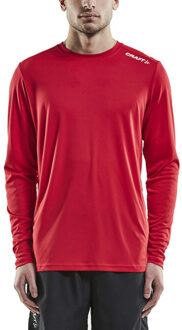 Craft Rush Longsleeve T-Shirt Heren rood - 2XL