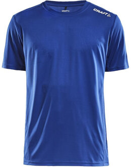 Craft Rush Short Sleeve T-Shirt Heren blauw - L