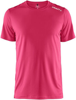 Craft Rush Short Sleeve T-Shirt Heren roze - M
